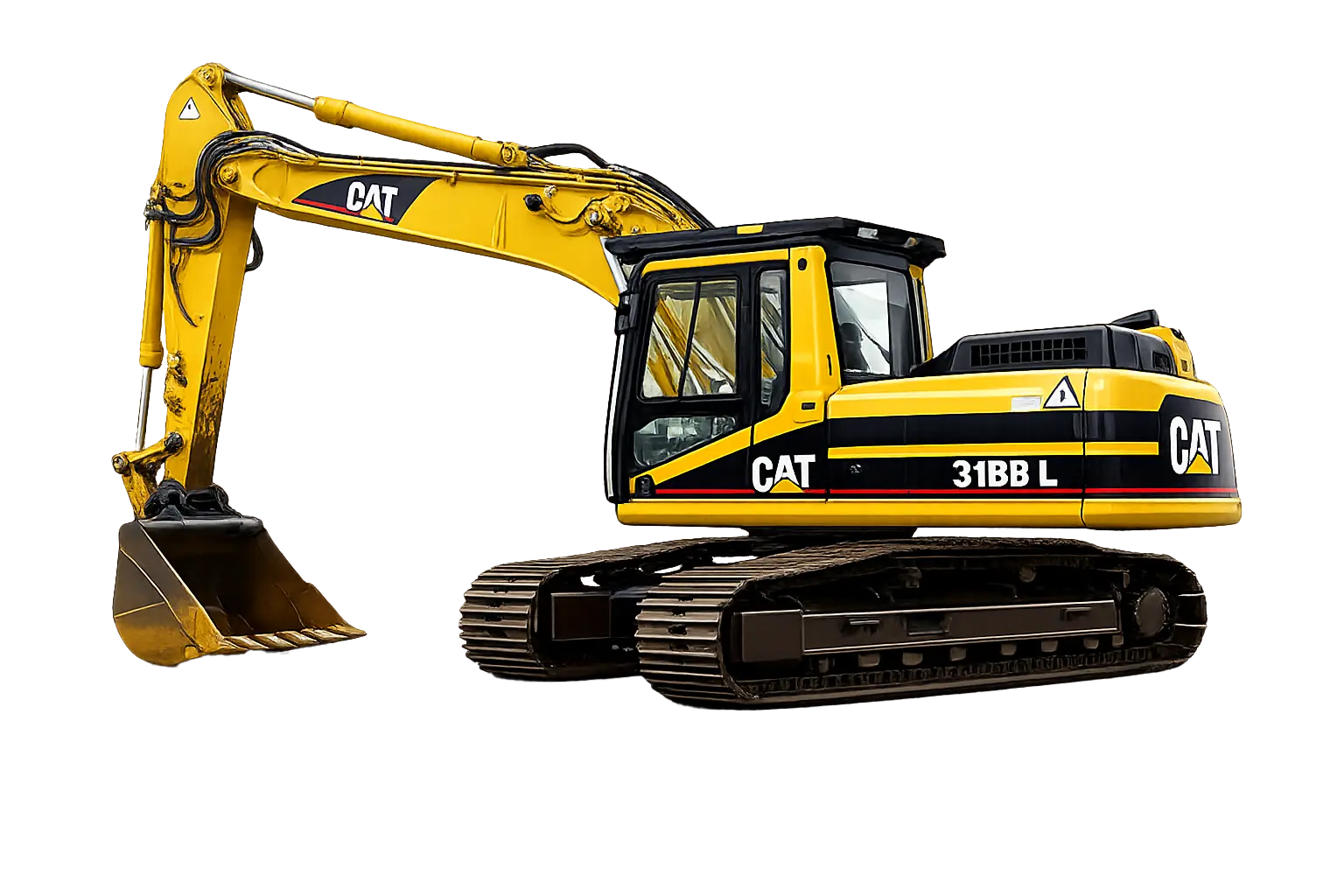 Стекла на экскаватор CAT 318BL
